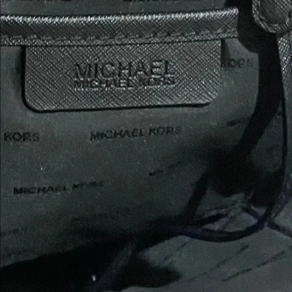 Michael kors Black saffiano leather satchel handbag - Picture 8 of 12